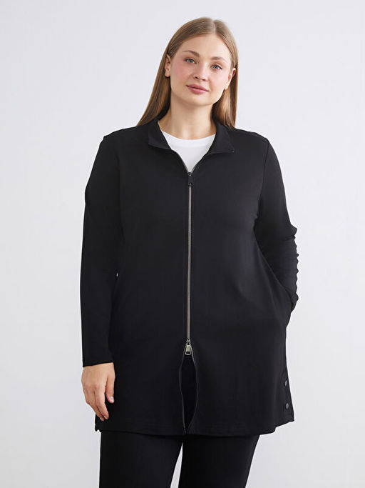 Dik Yaka Oversize Kad?n H?rka