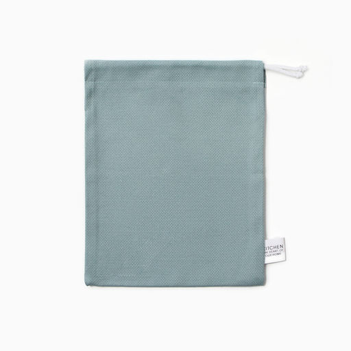 Мешочек текстильный «Этель» Home collection, 27×34 см, 61% лён, 39% хлопок, зелёный