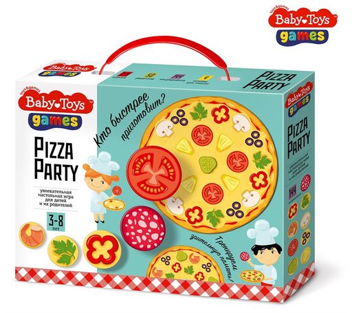 Игра настольная "Pizza Party" (04191) "Baby Toys"