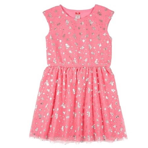 CRB wear/CAKG 62716 Платье для девочки, розовый/Ex.Cherubino