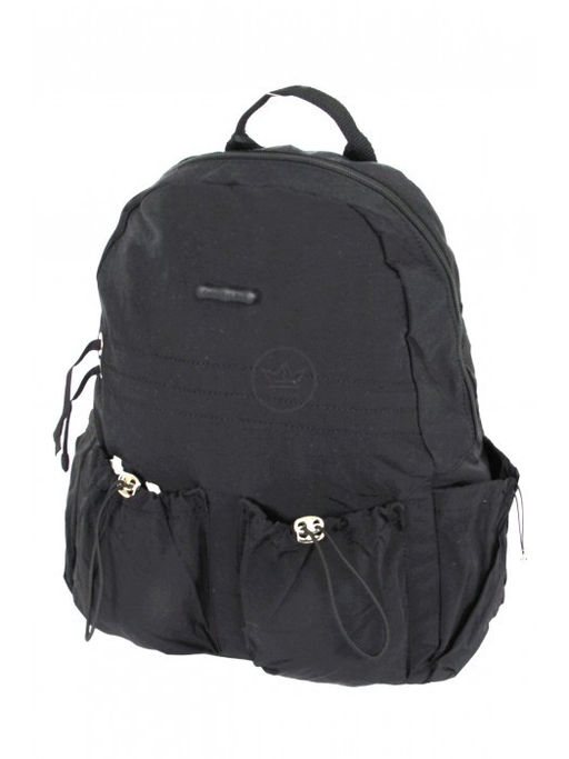 Рюкзак жен текстиль CF-835, 1отд, 2внут+5внеш/ карм, черный SALE 262316