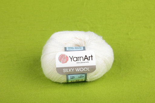 Силки вул (Silky wool) пряжа YarnArt 65% шерсть мериноса 35% искуственный шелк 10х25г/190м