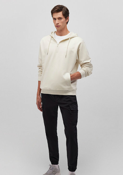 Gri Sweatshirt - Mavi фото 2
