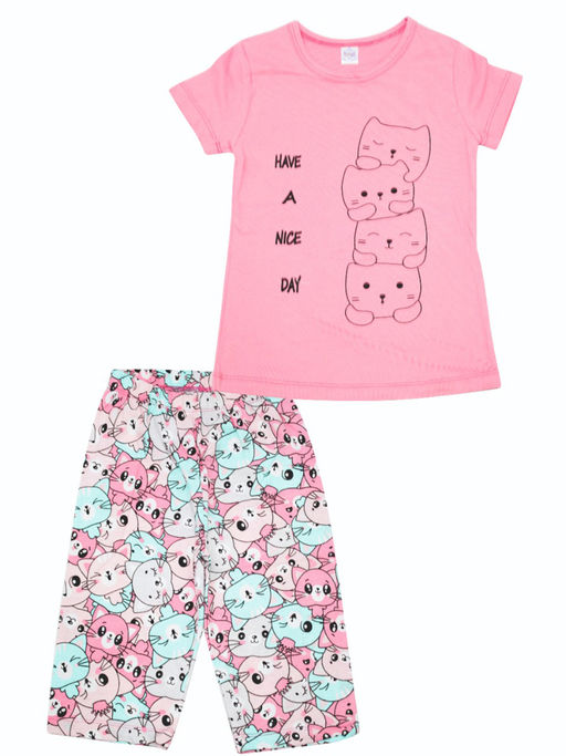 BK1698PJ.С2 Пижама для девочки - Almond фото 2