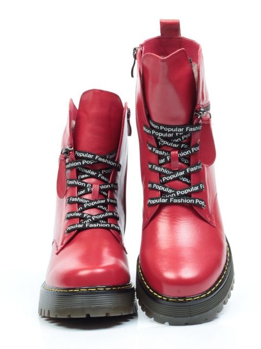 B2002W-420V RED Ботинки зимние женские - No name фото 14