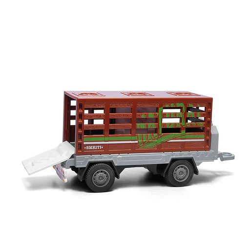 Машина "Двухзвенный прицеп" 1:43 в коробке