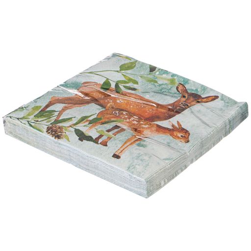 САЛФЕТКИ БУМАЖНЫЕ LEFARD ЛЕСНАЯ СКАЗКА 33*33СМ, 3СЛОЯ, 20ШТ  фото 2