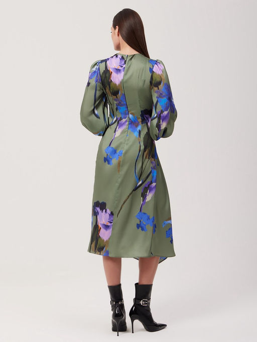 Платье женское 1231135014 dark khaki - Eleganzza фото 8
