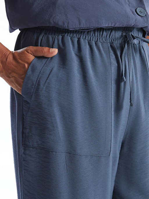 Beli Lastikli Rahat Kal?p Kad?n Pantolon