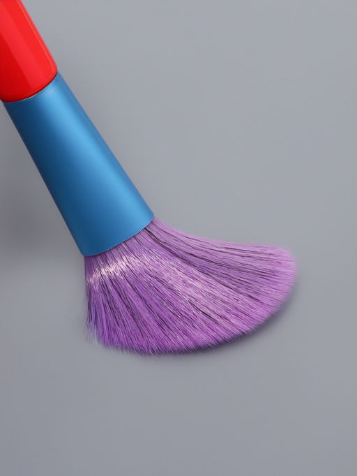 Цена за 2 шт. Набор кистей для макияжа COLOR POWER, 5 шт., разноцветные