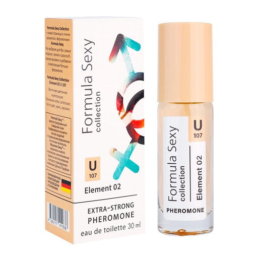Ж DP туал/вода с ФЕРОМОНАМИ (30мл) Formula Sexy Element 02 U107