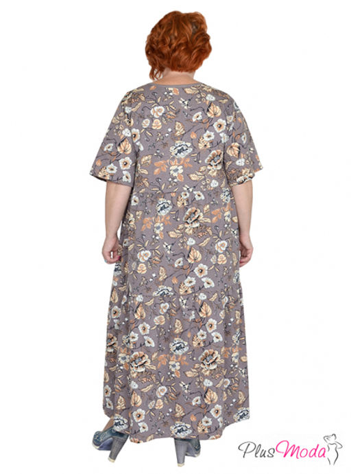 Платье Модель №1221 размеры 44-84 - Plusmoda фото 12