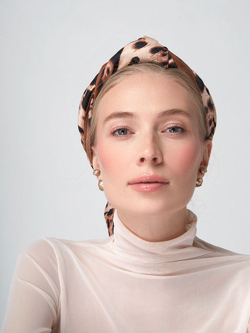 Большой, мягкий, тонкий и очень нежный платок с рисунком. - Tantino фото 5