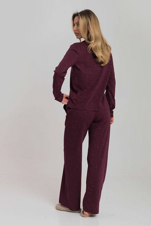 Костюм М325365бр бордовый - Елена фото 4