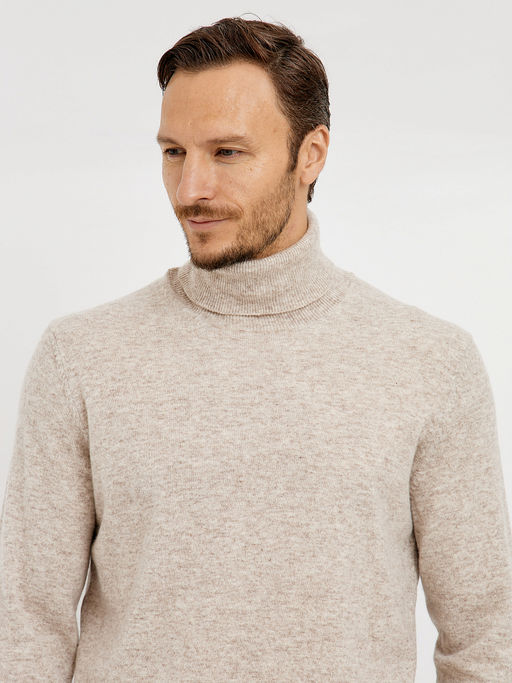 водолазка мужская базовая из шерсти - Glenfield фото 4