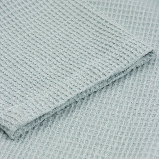 Халат вафельный мужской SL HOME: Basic «Аззура», размер M, хлопок 100%, мятный