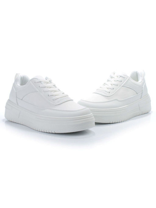 05-6180-30 WHITE Кроссовки женские (искусственные материалы) - No name фото 9