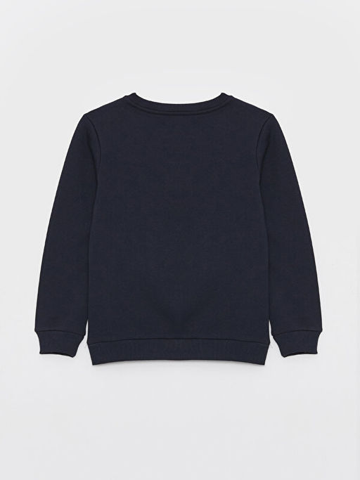 Bisiklet Yaka Y?lba?? Temal? Uzun Kollu Erkek ?ocuk Sweatshirt - Waikiki фото 2