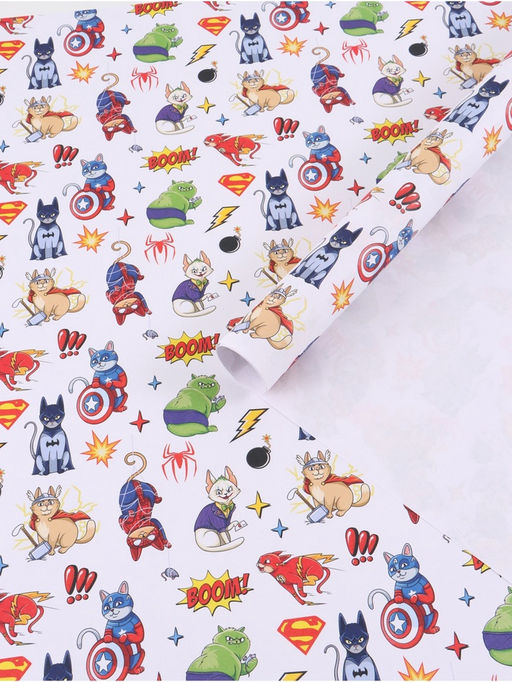 Цена за 20 шт. Бумага упаковочная крафтовая «Суперкот», 70 × 100 см