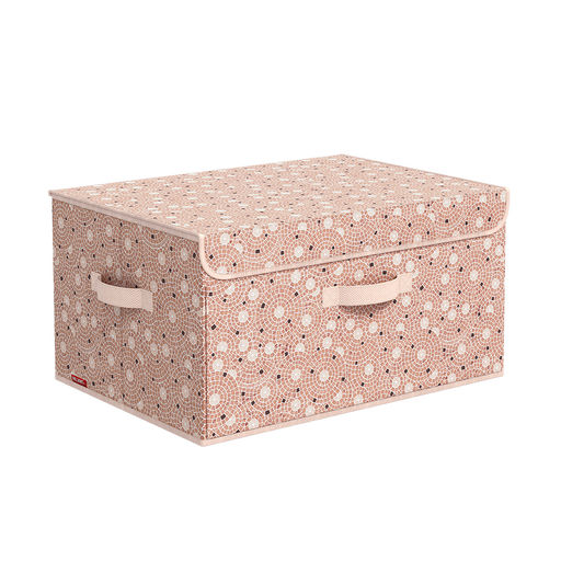 VAL OA-BOX-DDM Короб стеллажный с откидной стенкой, с крышкой, 50*35*25 см, OPUS ROMANO AURA, шт - Valiant фото 2