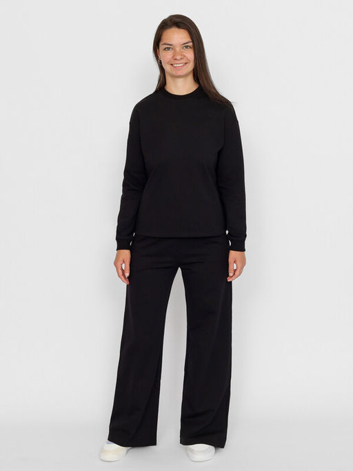 CRB wear/CWXW 90053-22 Костюм женский (джемпер, брюки),чёрный/Ex.Cherubino фото 2