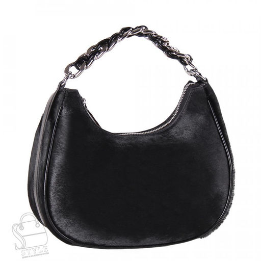 Сумка женская кожаная 3242Q black Polina&Eiterou в Новосибирске