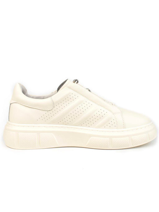 05-PDL256-2 LT. BEIGE Кроссовки женские (натуральная кожа) - Фабричный китай фото 11