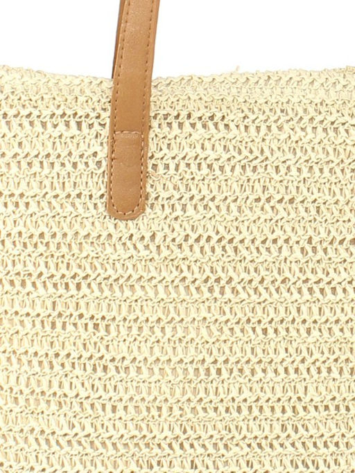 Сумка пляжная текстиль SNX-008, 1отдел, бежевый 259451 - Adelia фото 5