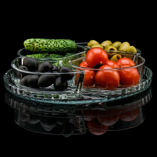 LAVIN Набор составных салатников 1+4шт. арт.1147