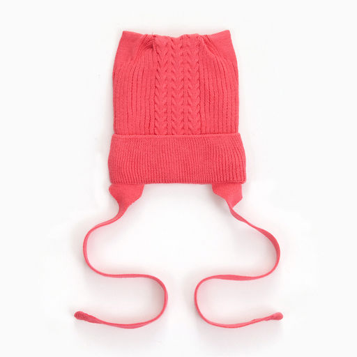 Шапка для девочки, цвет вишнёвый, размер 50-52 (3-5 лет)