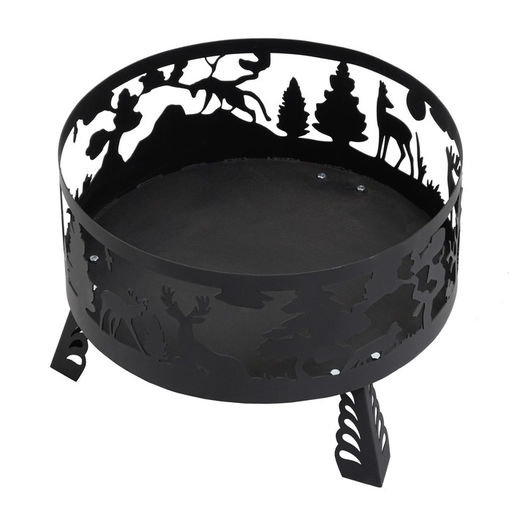 Костровая чаша Лес, d=60 см, h=42 см, толщина стали 3 мм - Simaland фото 3