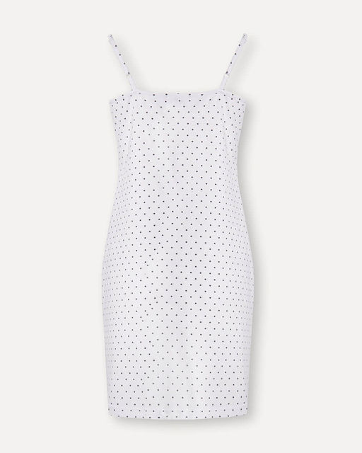 Белая ночная сорочка с узором - Deseo фото 2