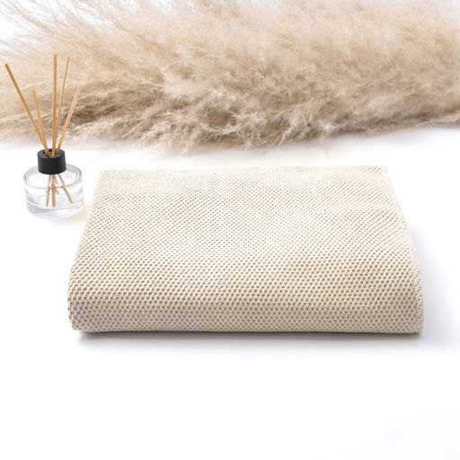 Полотенце банное «Этель», 55×90 см, бежевое