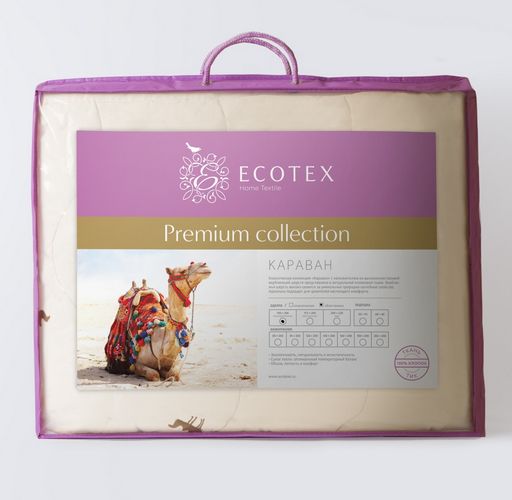 -28% Одеяло облегченное 200*220 Караван Premium - Ecotex фото 2