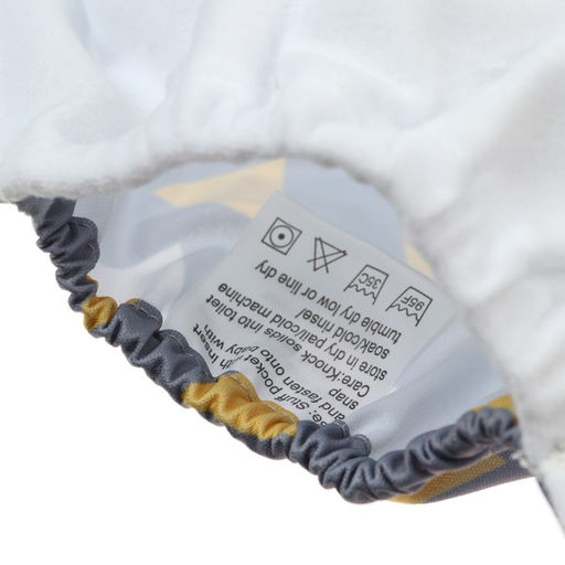 Трусики-подгузник, многоразовый, Треугольники, от 0-36 мес. - Крошка я фото 7