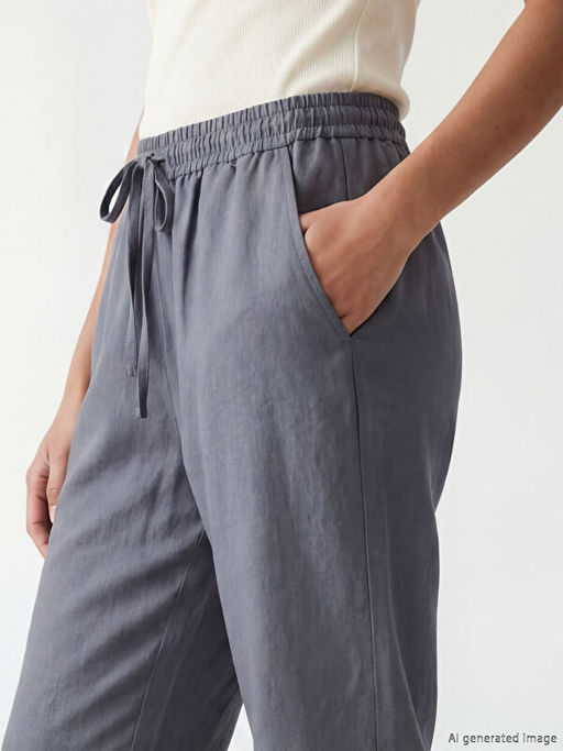 Beli Lastikli Kad?n Pantolon