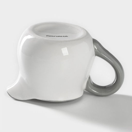 Набор сервировочный Доляна Уютные коты, 2 предмета: молочник 270 мл, сахарница 310 мл, белый, серый