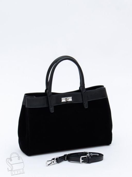 Сумка женская кожаная 999010NN black Natale Navetta  в Новосибирске