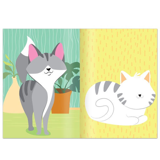 Книга с наклейками Милые мордашки. Создай своего питомца, 12 стр., 75 наклеек - Буква-ленд фото 3