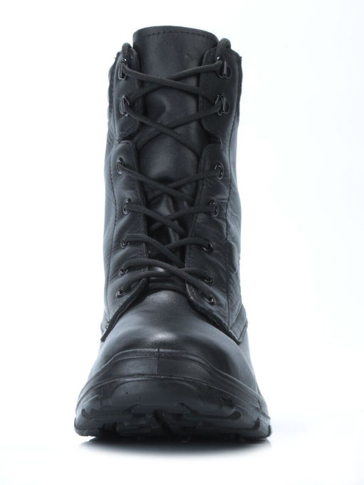 05-9004 BLACK Ботинки зимние мужские (искусственная кожа, искусственный мех) - No name фото 10