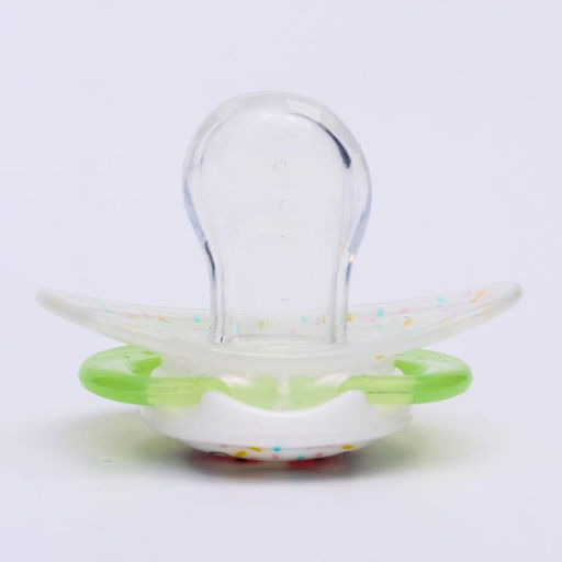 Соска-пустышка ортодонтическая, силикон, от 3 мес., Кошечка, цвет зеленый - Крошка я фото 4