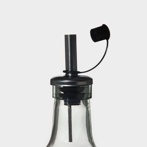 Бутылка для соусов и масла Доляна «Классика», 500 мл, 6×30 см, стекло, прозрачная