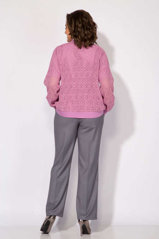 Костюм Liliana 1363БрПн розовый+стальной  фото 3