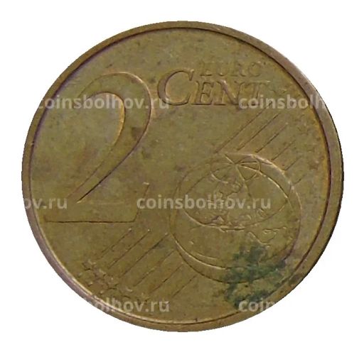 2 евроцента 2000 года Испания