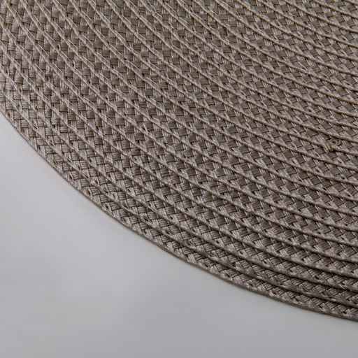 Цена за 12 шт. Салфетка сервировочная на стол Доляна Лофт, d=38 см , цвет кофейный  фото 3