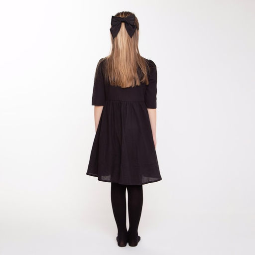 Цена за 2 шт. Колготки детские, чёрные, (nero), рост 116-122 см