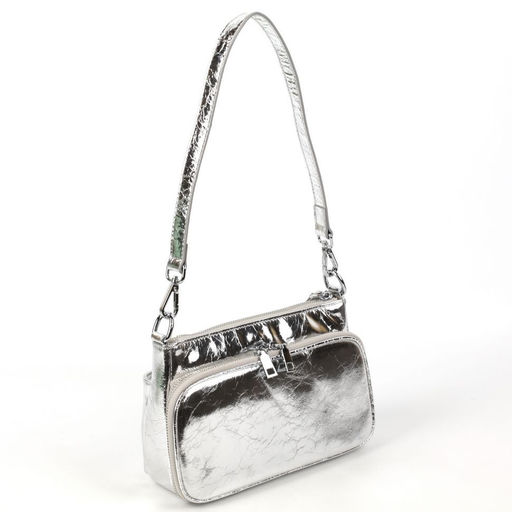 Женская кожаная сумка через плечо 0080-19 - Cidirro фото 3