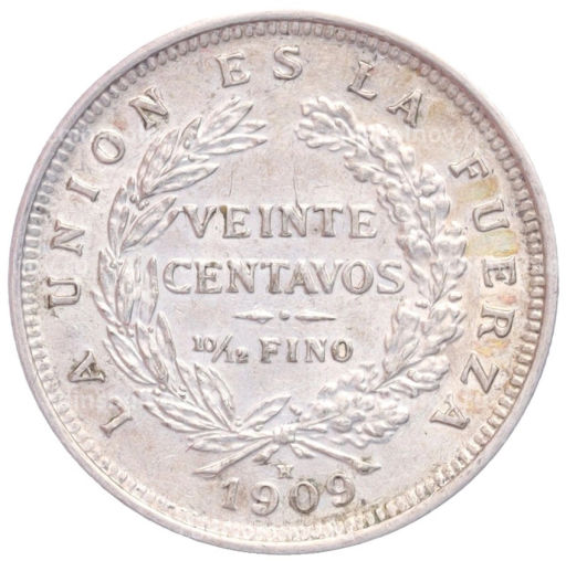 20 сентаво 1909 года Боливия