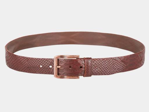 Кожаный мужской джинсовый ремень из натуральной кожи AT40-074