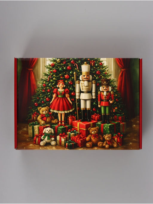 Коробка подарочная, самосборная «Тепла в новом году»,30.7×22×9.5 см